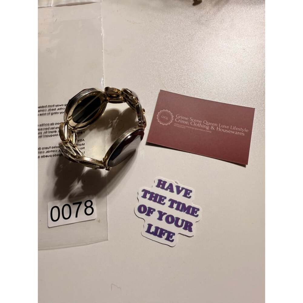Women's Unbranded Bracelet One Size Gold and Black from vendor for Free People a